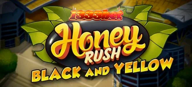 Honey Rush Black and Yellow স্লট গেমের একটি দৃশ্য